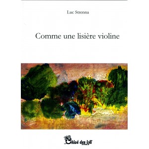 Comme une lisière violine