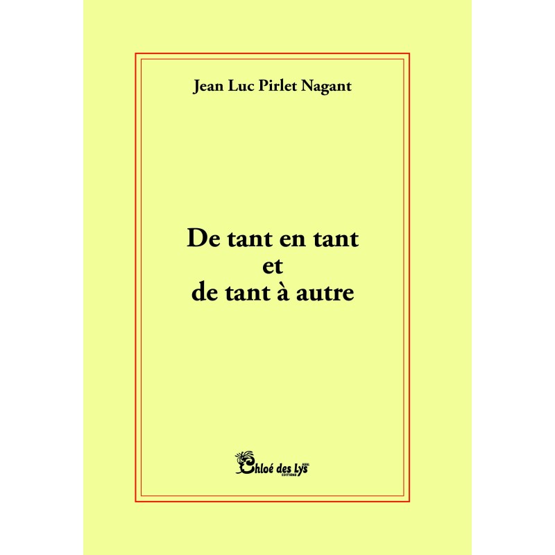 De tant en tant et de tant à autre