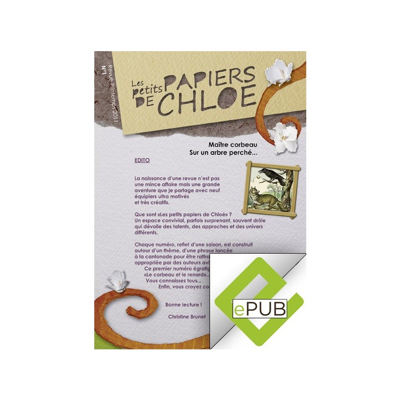 revue les petits papiers de Chloé 0001