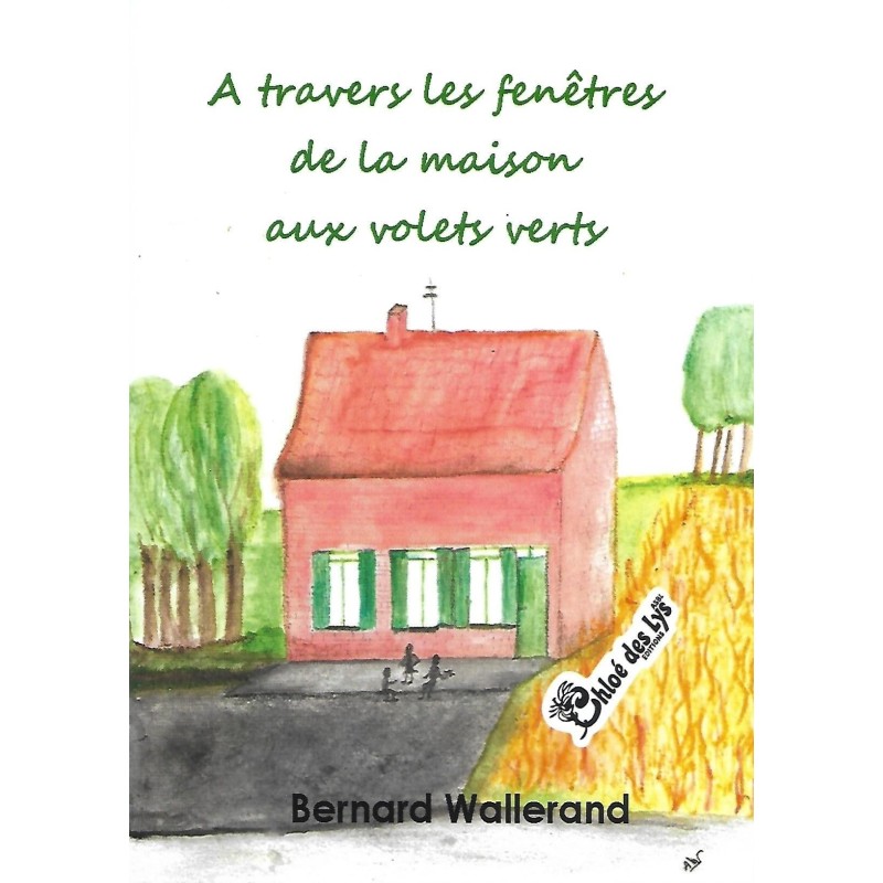 a travers les fenetres de la maison aux volets verts